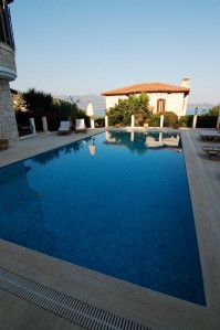 Shared pool for four villas